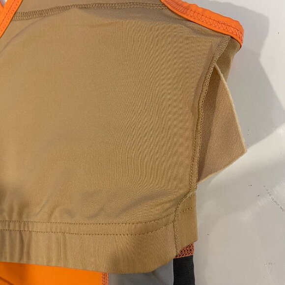 Karma Vivid Coral Kelli Tank Top L/G Athletic Wear Racerback Design Breathable - Picture 7 of 14